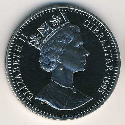 Гибралтар 1 крона 1995 год