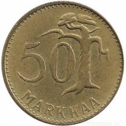 Финляндия 50 марок 1954 год 