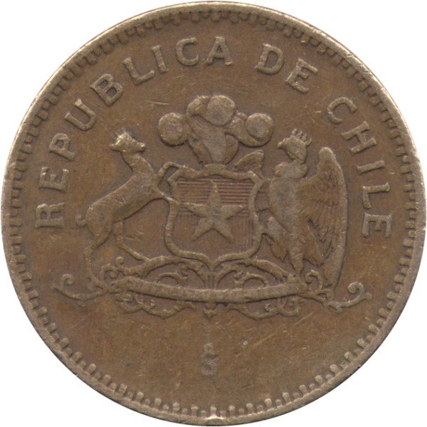 100 песо. чили 100.