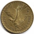 Чили 10 сентесимо 1961 год