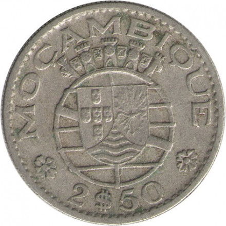 Мозамбик 2,5 эскудо 1965 год
