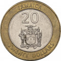 Ямайка 20 долларов 2000 год - Маркус Гарви
