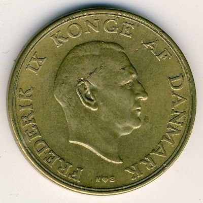 Дания 2 кроны 1948 год - Король Фредерик IX