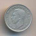 Австралия 6 пенсов 1939 год