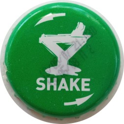 Пивная пробка Украина - Shake (зеленый) тип 1