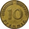 ФРГ 10 пфеннигов 1949 год (G)
