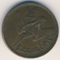 Ирландия 1 фартинг 1939 год