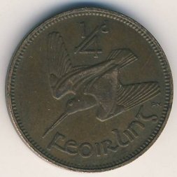 Ирландия 1 фартинг 1939 год