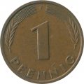 ФРГ 1 пфенниг 1984 год (F)