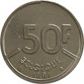 Бельгия 50 франков 1991 год BELGIQUE