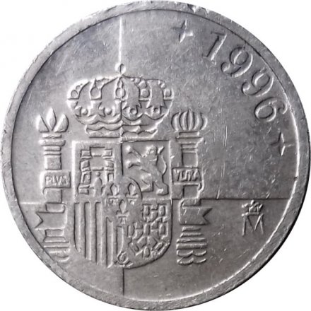 Испания 1 песета 1996 год
