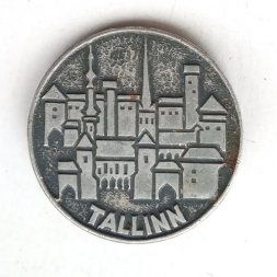 Значок Таллин. Tallinn (тип 2)