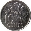 Тринидад и Тобаго 10 центов 2008 год