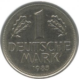 ФРГ 1 марка 1983 год (D)