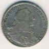 Монета Бавария 1 талер 1757 год