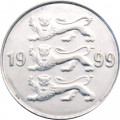 Эстония 20 сентов 1999 год