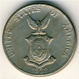 Филиппины 5 сентаво 1938 год