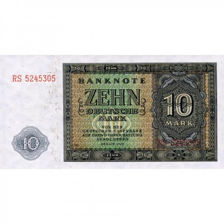 ГДР 10 марок 1948 год - UNC