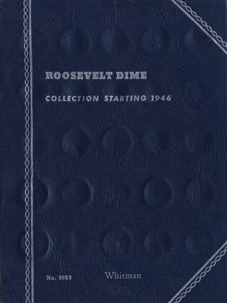 Набор из 48 монет 1 дайм США 1946 - 1964 год - Рузвельт (в альбоме)