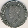 Боливия 4 соля 1857 год