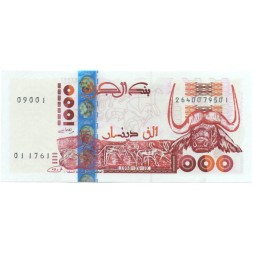 Алжир 1000 динаров 1998 год - Наскальные рисунки. Плато Ахаггар - UNC