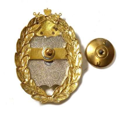 Знак ТОВВМУ имени С.О.Макарова. 3-е ВМУ ТОВМИ (орел золотистый)