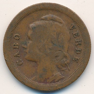 Кабо-Верде 20 сентаво 1930 год