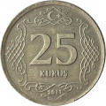 Турция 25 куруш 2011 год - Мустафа Кемаль Ататюрк