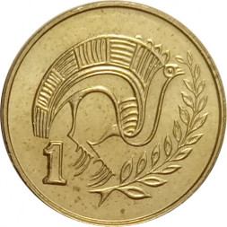 Кипр 1 цент 2004 год