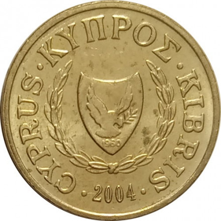 Кипр 1 цент 2004 год