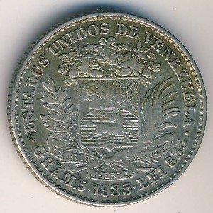 Венесуэла 1 боливар 1935 год