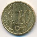 Австрия 10 евроцентов 2009 год