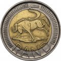 ЮАР 5 рэндов 2010 год