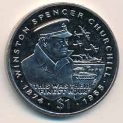 Либерия 1 доллар 1995 год