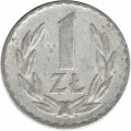 Польша 1 злотый 1974 год