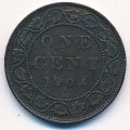 Канада 1 цент 1904 год