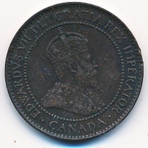 Канада 1 цент 1904 год
