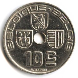 Монета Бельгия 10 сентим 1938 год BELGIQUE-BELGIE