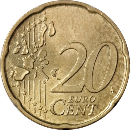 Италия 20 евроцентов 2003 год