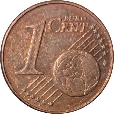 Германия 1 евроцент 2009 год (A)