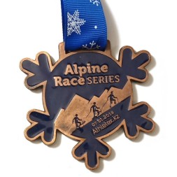 Медаль Alpine Race Series 2018 год. Экстремальная Атлетика