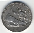 Ватикан 5 лир 1939 год Папа Пий XII