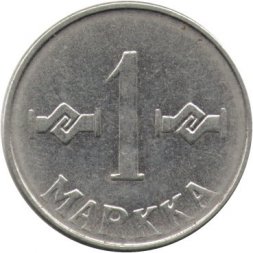 Финляндия 1 марка 1962 год