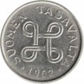 Финляндия 1 марка 1962 год