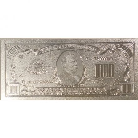 Сувенирная банкнота США 1000 долларов - UNC