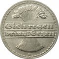 Веймарская республика 50 пфеннигов 1922 год (D)