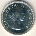 ЮАР 6 пенсов 1954 год