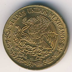 Мексика 5 сентаво 1975 год