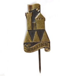 Значок-иголка Таллин. Tallinn