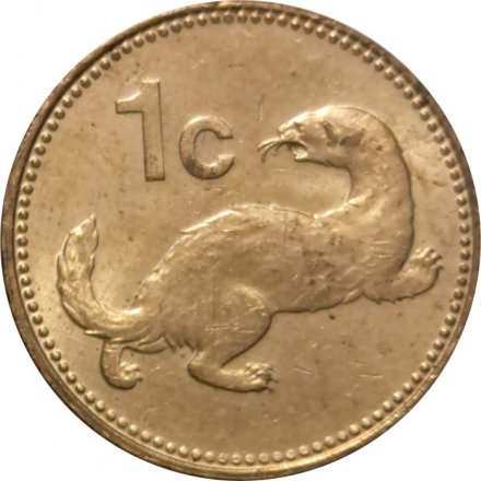 Мальта 1 цент 1991 год - Ласка